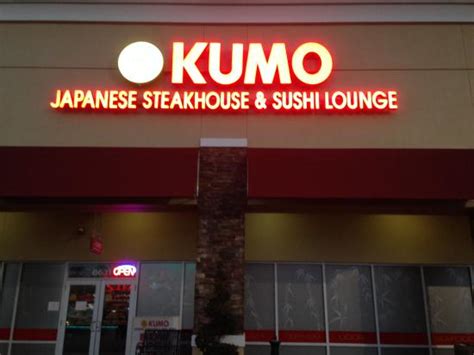 Kumo japanese steakhouse - Kumo Japanese Steak House is known for being an outstanding Japanese restaurant. They offer multiple other cuisines including Sushi, Caterers, Asian, Japanese, and Steakhouse. Interested in how much it may cost per person to eat at Kumo Japanese Steak House? The price per item at Kumo Japanese Steak House ranges from $3.00 …